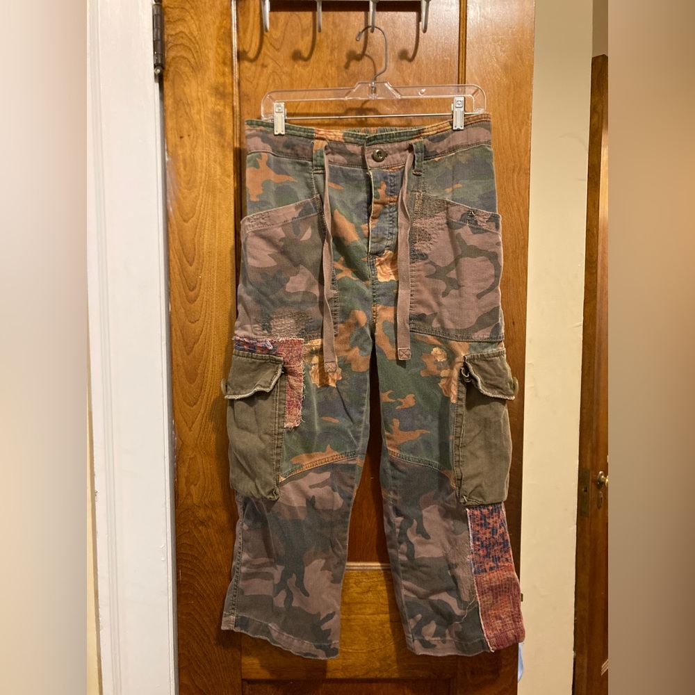 Free people camouflage pants